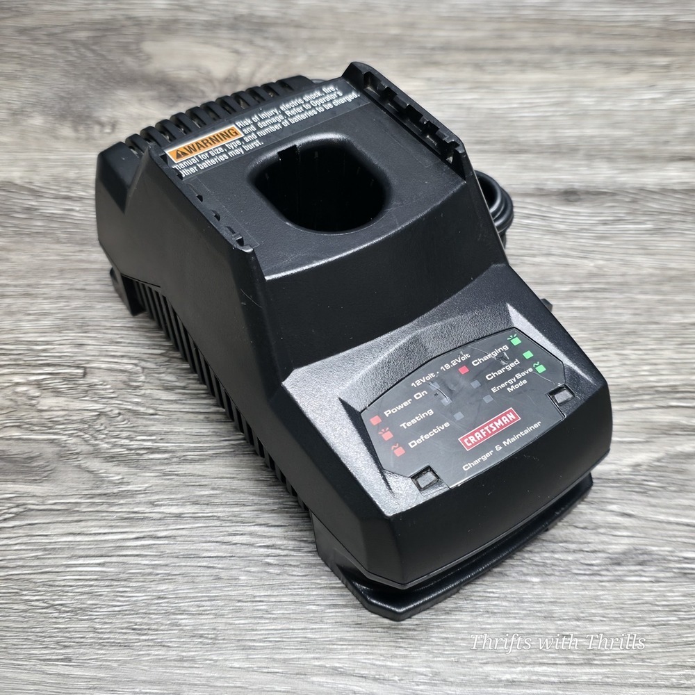 Craftsman Battery Charger 12V–19.2V‎ - C3 Batteries - Model 315.CH2020 - Tested
